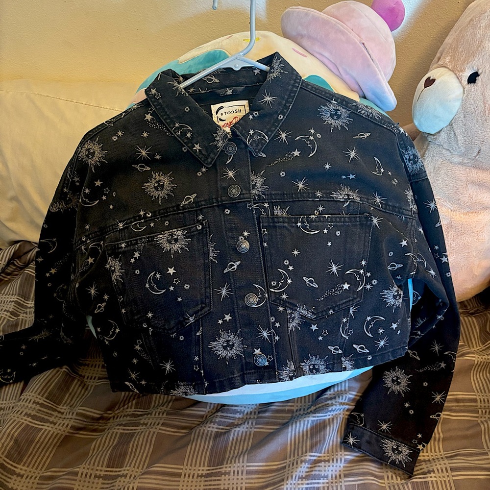 Vintage Space Jean Jacket🪐